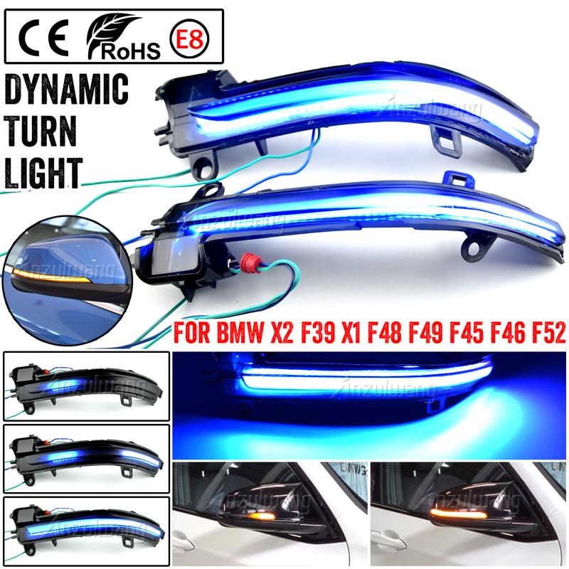 Dynamic Blinker Turn Signal LED light Fit for BMW 1 Series F52 2018   Sedan Fit for BMW X2 F39 2018
