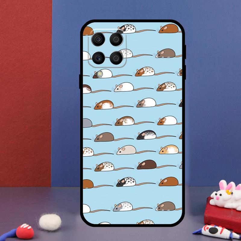 Мышь Крыса Для Samsung Galaxy M12 M13 M33 M23 M53 M15 M55 M31 M51 M14 M34 M54 M20 M32 M52 Чехол для телефона