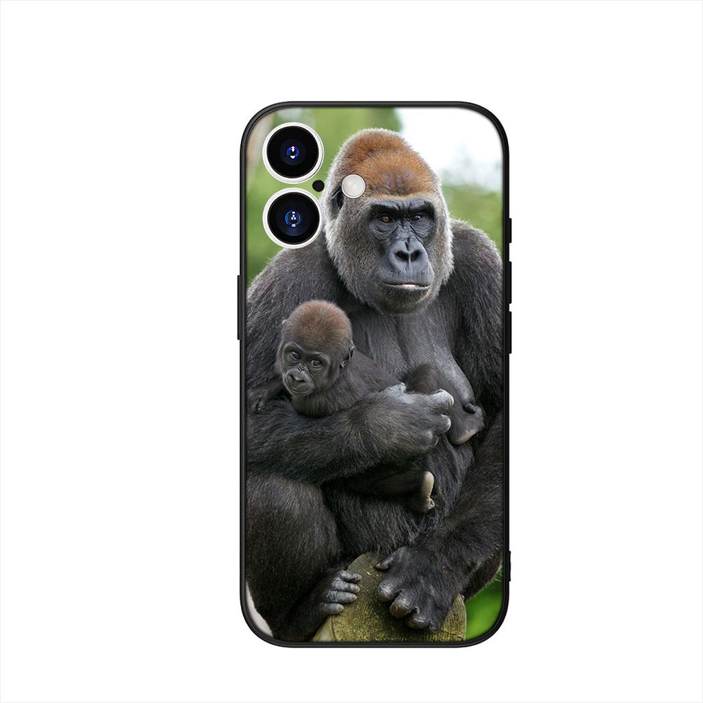 Animal Monkey Gorilla Ape Baby Cover Phone Case for Xiaomi Poco X7 X6 X5 F7 F6 F8 Ultra F5 M6 M7 M8 Pro C85 C75 C65 C71 C61