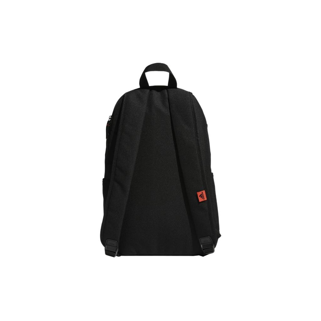 Adidas Recycled Polyester Plain Weave Fabric Backpack Regular Unisex Black HP1461