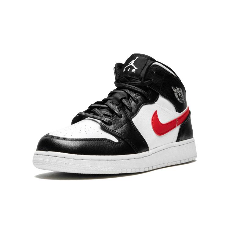 Jordan 1 Ретро Мид GS Разноцветный Swoosh 554725-052