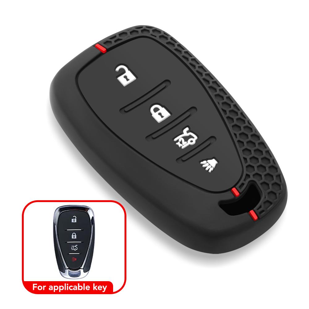 Силиконовый чехол для автомобильного пульта дистанционного управления для Chevrolet Cruze Volt Malibu Equinox Camaro 2016 2017 2018 2019 держатель для брелка