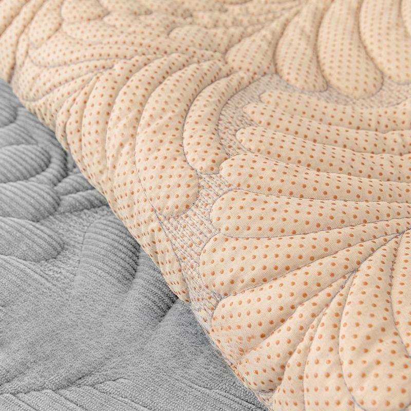 Универсальная подушка для дивана Four Seasons, современный простой нескользящий высококачественный кожаный чехол для дивана, однотонные вельветовые подушки для сиденья дивана