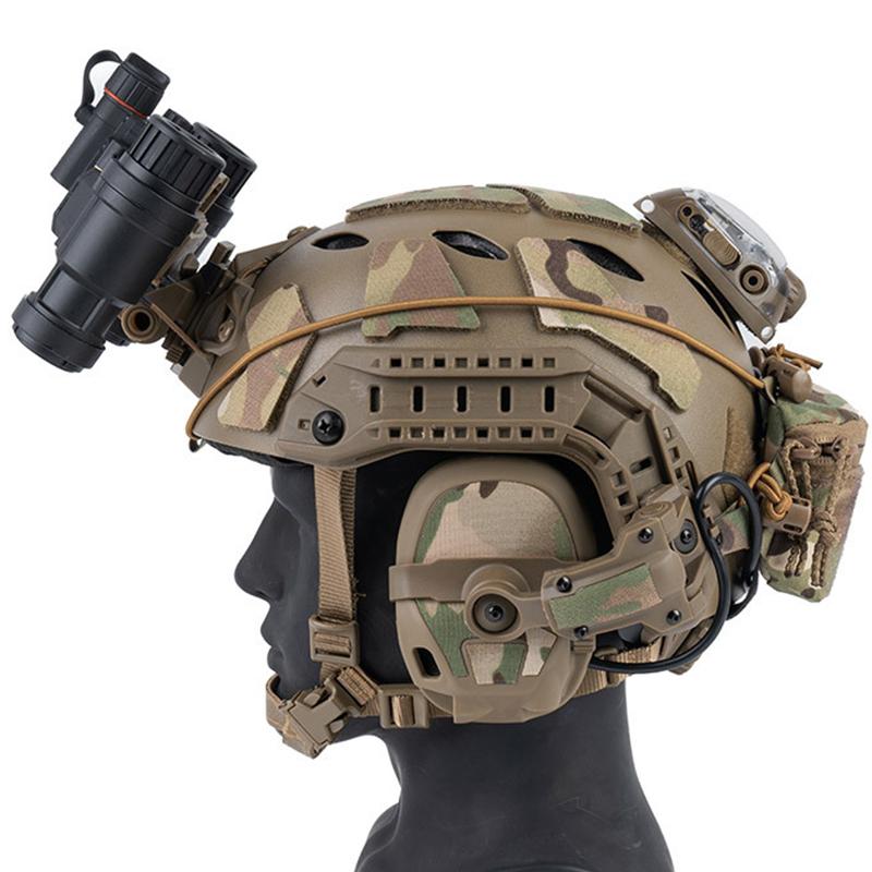 Tactical Helmet Storage Pouch Portable Night Vision Battery Holder Counterweight Bag for Wargame Training