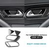 Настоящая мягкая наклейка из углеродного волокна для Volkswagen Scirocco 2009 2010 2011 2012 2013 2014 2015 2016 LHD RHD Панель дверного окна автомобиля