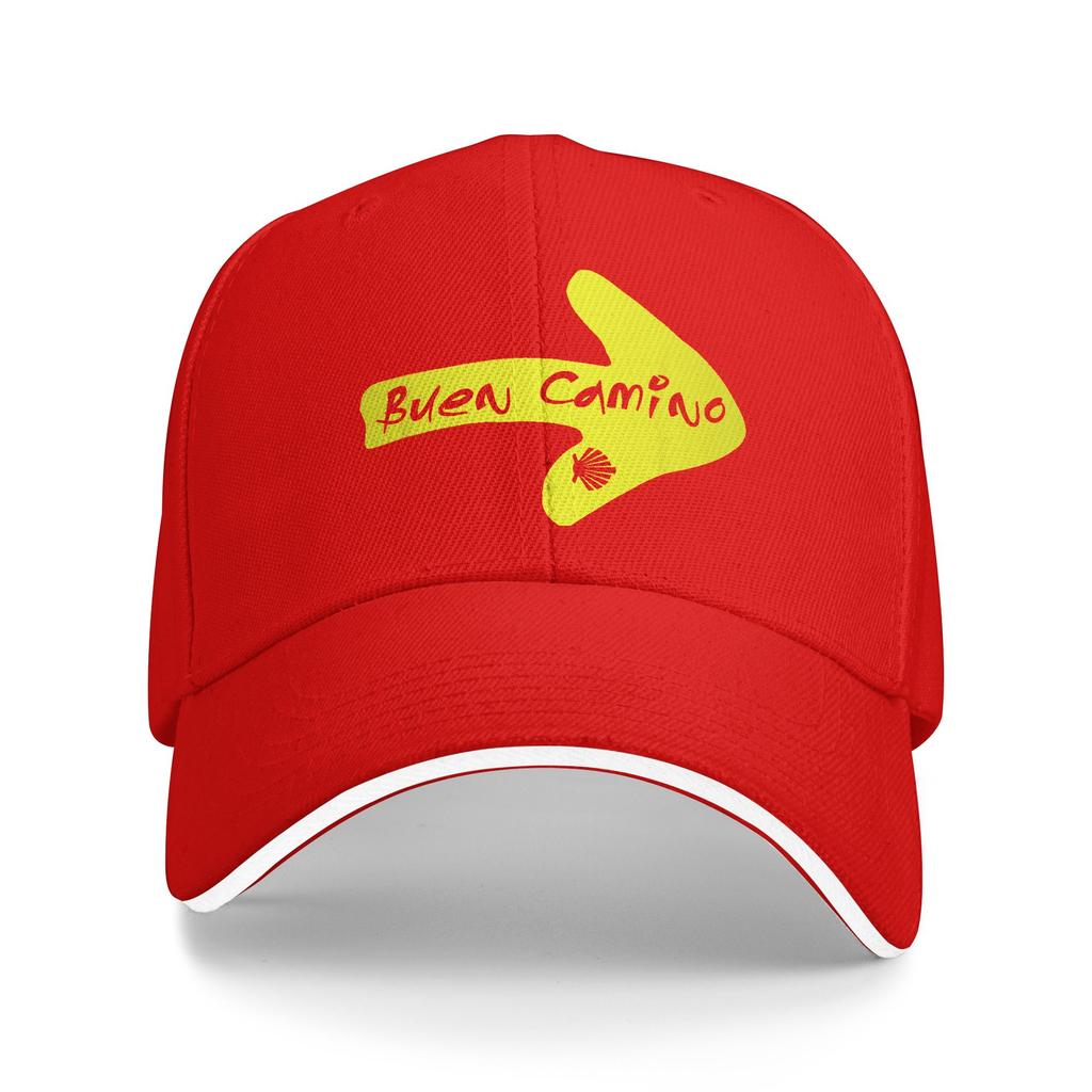 Buen Camino de Santiago Casual Baseball Cap Running Hippie Hip Hop Hats Summer SunProof FeUnisex Unisex Trendy Baseball Caps