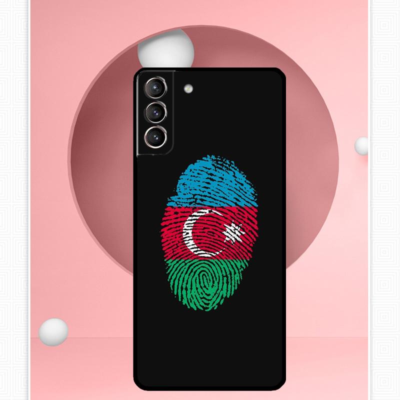 Чехол с флагом Азербайджана для Samsung Galaxy S22 S23 S24 Ultra Note 20 10 S8 S9 S10 Plus S21 S20 FE, мягкий чехол