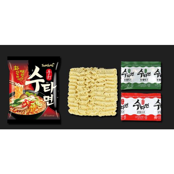 Samyang Handmade Noodles 120g, 10 Pieces