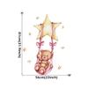 Большие наклейки на стену с лунным облаком для детской комнаты, большие наклейки со звездами и звездами для детской комнаты, украшение для спальни с медведем