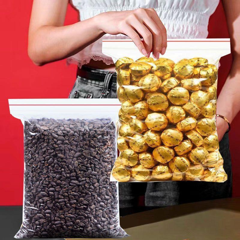 Юньнаньский клейкий рис с ароматом пуэр туо ча спелый мини чайные лепешки рассыпной на развес