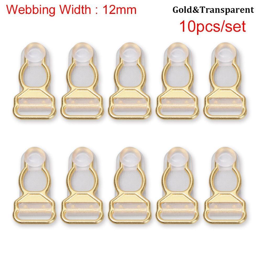 10 шт. Новый 10/12 мм Клипса-зажим для подвязки корсета на ногу Черный Пластик Концы подтяжек Крючки Легкие Зажимы для подтяжек