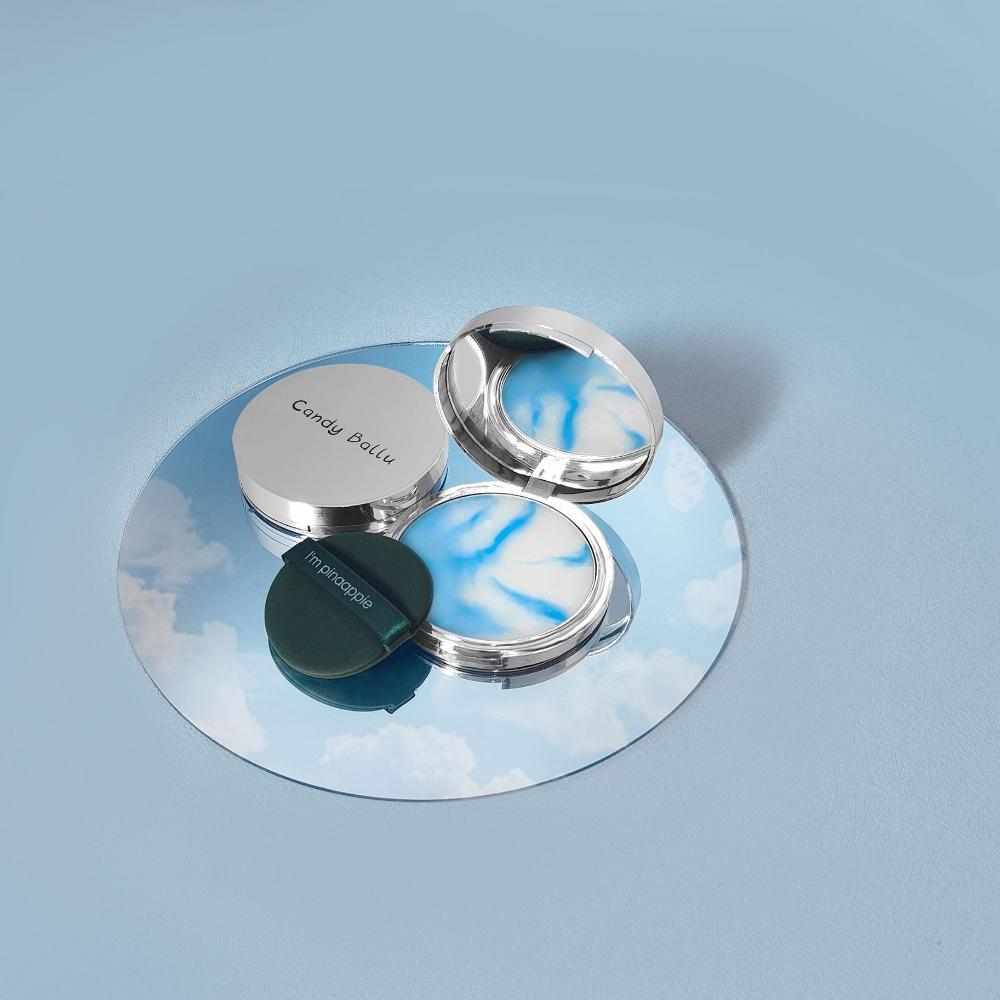 Пудра для фиксации макияжа Матовый праймер Бальзам для лица Макияж Долговечный водостойкий косметический консилер для контроля жирности Водостойкая и устойчивая к поту прессованная пудра