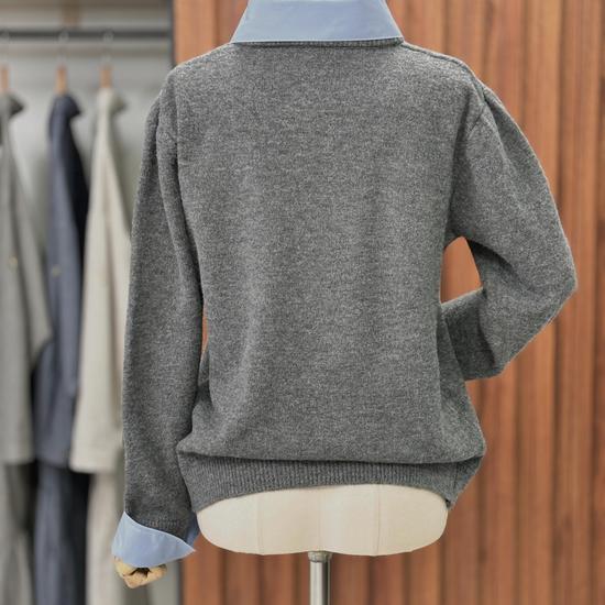 Leshop Women's Layered Loose Fit Knit TOAKP138 Official
