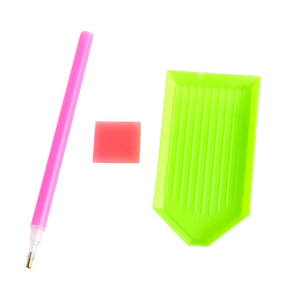 Круглый сервировочный поднос с алмазной росписью, 3-х уровневая башня для демонстрации десертов и сладостей, многоуровневые сервировочные подносы для выпечки, десертов, конфет, фруктов, чая