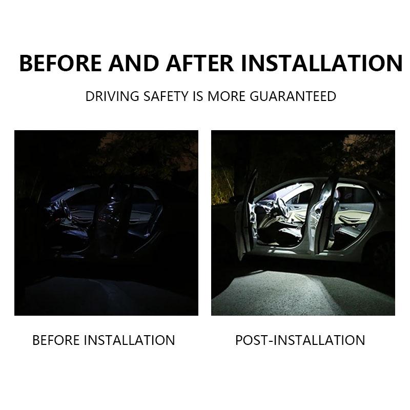 2 шт. Суперяркие светодиодные лампы T15 W16W для автомобиля Canbus без ошибок 4014SMD для автомобильных аксессуаров, салонные лампы, задние фонари, фонари заднего хода 12 В