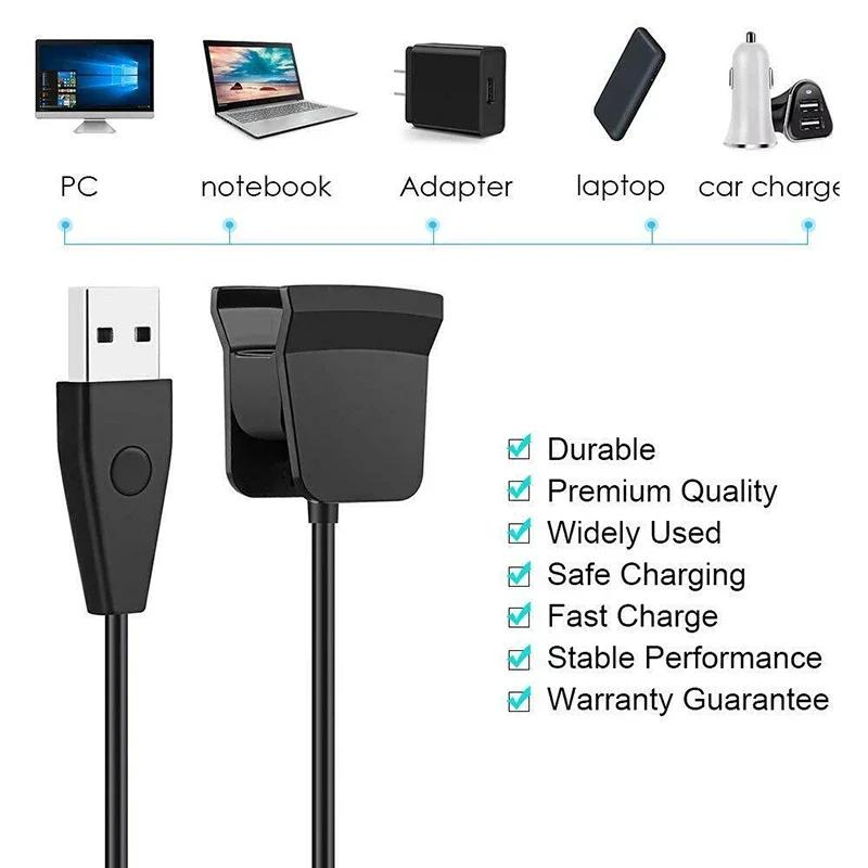 USB Charging Cable for Fitbit Alta HR Smart Watch Charger Wire Replacement Charger Cord