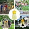 Plastic Fruit Fly Trap Killer Drosophila Trap Anti Fly Fruit Fly Killer Catcher Orchard Insect Trap Pest Control Fly Bee Trap