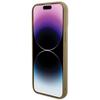 Guess Disco Metal Script Case For Iphone 15 Pro Max - Gold