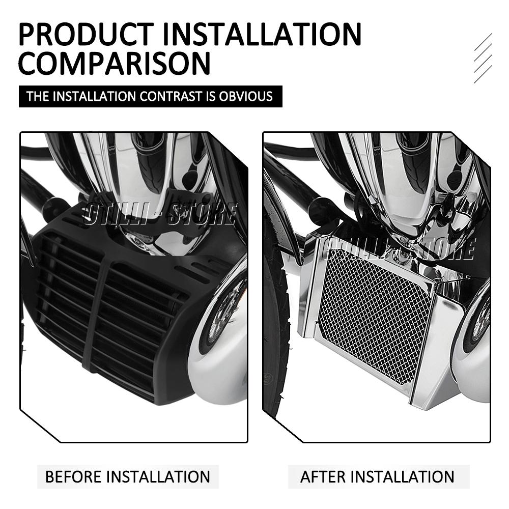 Для BMW R18 2022 аксессуары для мотоциклов, защита радиатора, защитная решетка бака для воды R 18 B/трансконтинентальный/