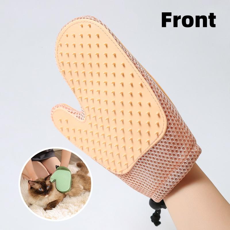 Pet Hair Glove Comb Pet Dog Cat Grooming Cleaning Glove Deshedding Hair Remover Massage Brush Animal Supplies Cat Accessoies