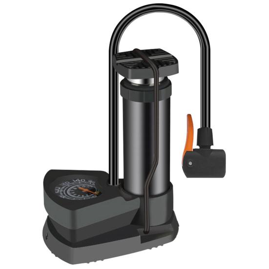 Мини-велосипедный напольный насос портативный 160PSI алюминиевый универсальный мини-велосипедный автомобильный ножной насос для шин автомобильные принадлежности