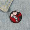 58 мм аниме манга KAKEGURUI брошь 58 мм круглая булавка для лацкана нагрудник Yumeko Jabami мультфильм косплей значок для одежды декор рюкзака подарки