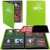 Monster Binder 4 Pocket Trading Card Album Matte Green Pockets Hold Magic the - - (Anti-theft 160+ Yugioh, Pokemon,