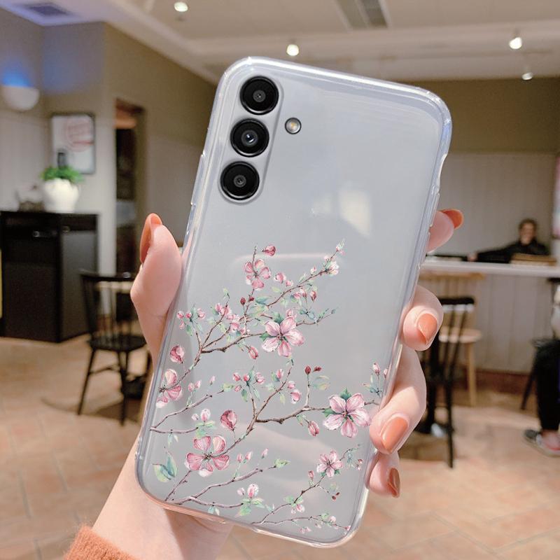 Чехол для Samsung A54 5G 6,4 дюйма Чехол-маска Мягкий силикон Прозрачный ТПУ Чехол для телефона Для Samsung Galaxy A14 A24 A34 A17 A37 A57 Fundas