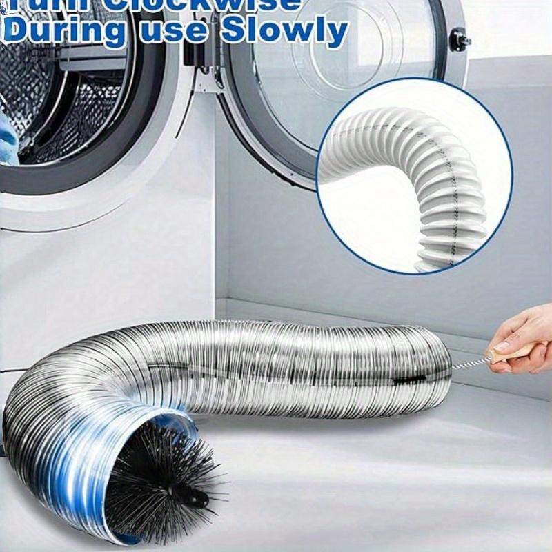 1 шт. Набор для чистки вентиляционного отверстия сушилки Щетка для ворса сушилки Очиститель вентиляционного отверстия Длинная гибкая щетка для улавливания ворса сушилки холодильника Газовый электрический Предотвращение пожара Вытяжной