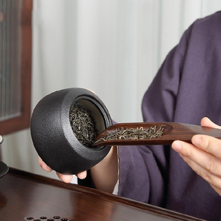 Kung Fu Tea Лопатка для чая Зажим для чая Аксессуары для чайной церемонии Натуральный деревянный материал