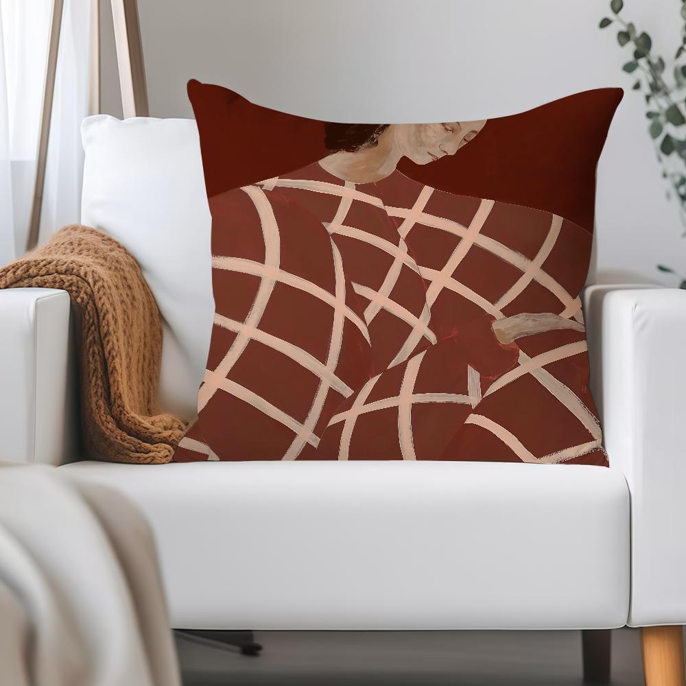 Линейный рисунок S-софия Линд Наволочка Применимое пространство Для гостевых комнат Интерьеры Автомобили Офис Украшение дома