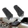 2 Pieces Rear Passenger Footrest Black Fit for Bmw R1200GS R1250GS LC Adv S1000XR
