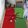 Dynamic Soccer Action carpet printing Doormat Bathroom mat Office chair cushion Art