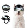 Comfortable Dog Sports Helmet Goggles Set with Shock Absorption Easy to Wear Design for Pet Outdoor Mountain Climbing