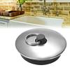 Round Rubber Sink Plug Sink Water Stopper Washroom With Ring 1pcs