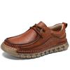 Классические мужские кроссовки ручной работы, мужские мокасины, мужская повседневная обувь, римская мягкая кожа на плоской подошве, удобная и мягкая обувь для вождения и ходьбы, лодка