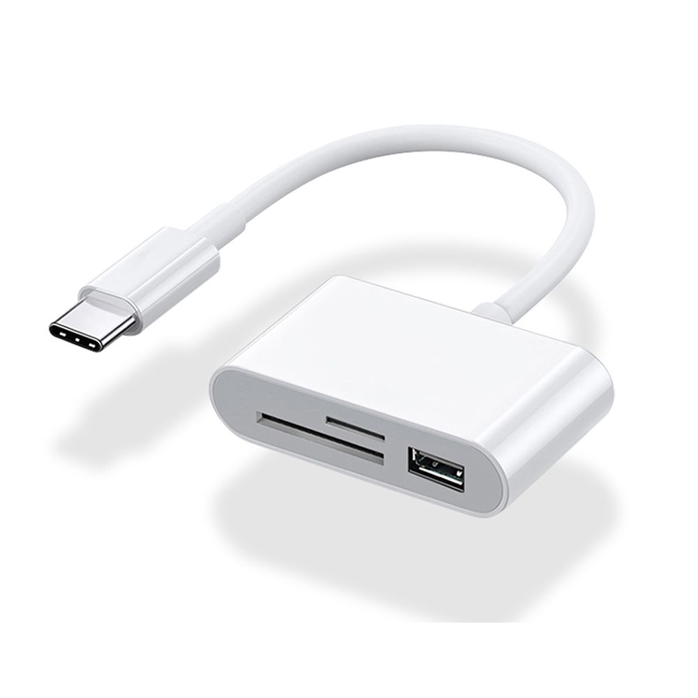 Laptop Memory Card Data Transfer Micro USB USB Type-C OTG Adapter Card Reader