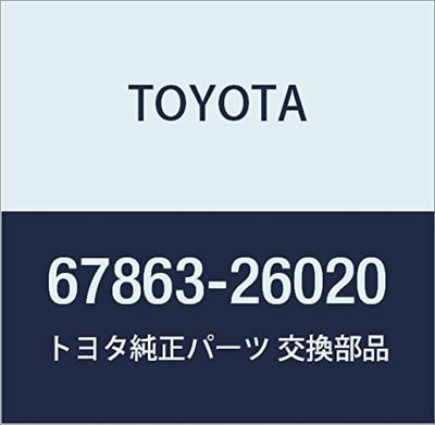 TOYOTA Оригинальные Запчасти Уплотнитель Передней Двери 2 ПР Ace Номер Детали №. Hiace/Regius 67863-26020