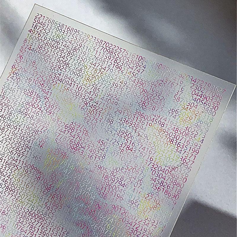 Simple Colorful Cyberpunk Small Alphabet Nail Art Sticker English Letter Adhesive Decals Diy Number Manicure Slider Salon Supply