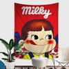Mmilky Wway Ppekochan Anime Tapestry Hippie Flower Wall Carpets Dorm Decor Cheap Hippie Wall Hanging