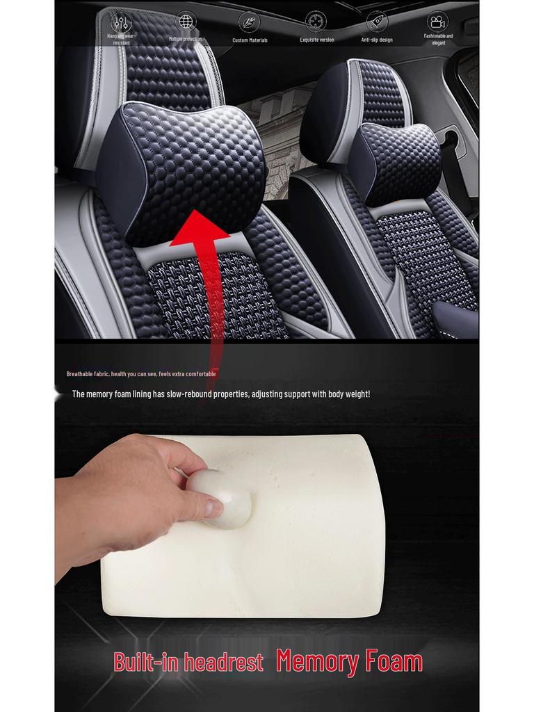 All-Season Seat Cushions for Honda Accord (8th, 9th, 10th Gen)