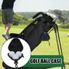 Портативная сумка для мячей для гольфа Сумка для хранения мячей для гольфа с карабином Жесткий чехол для женщин Доступные аксессуары Мужчины На открытом воздухе