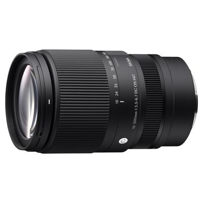 Sigma DC OS Зум-объектив для стандартных беззеркальных камер Sony серии Alpha 16-300 мм F3.5-6.7 Высокократное увеличение E-Mount APS-C