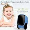 Детский робот с дистанционным управлением, игрушка со светодиодными глазами, рогами, автоматическая демонстрация, программируемый сенсорный образовательный интерактивный детский электрический 2,4 ГГц RC