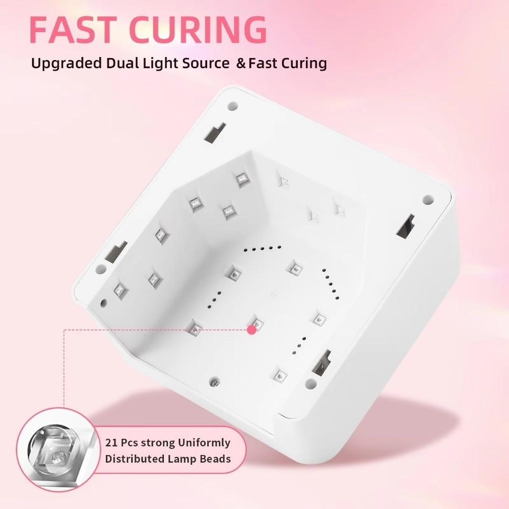 Auto Sensor Nail Dryer Lamp Fast Curing Nail Curing Lamp USB Plug-in Nail Dryer Machine Home Use