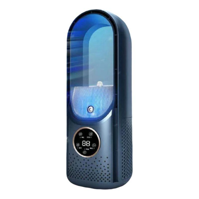 Stylish Home Dorm Office Desk Usb Cold Air Fan With Humidification Silent Timer Air Conditioner