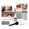 Eyelash Brow Tint Set Coloring Cream with Tool
