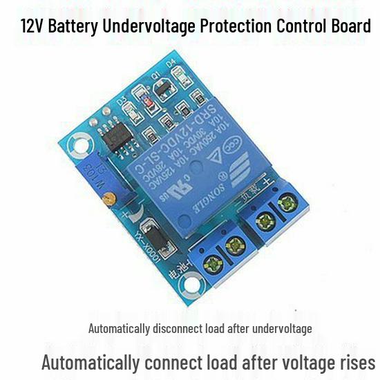 12V Automatic Battery Undervoltage Protection & Recovery Module