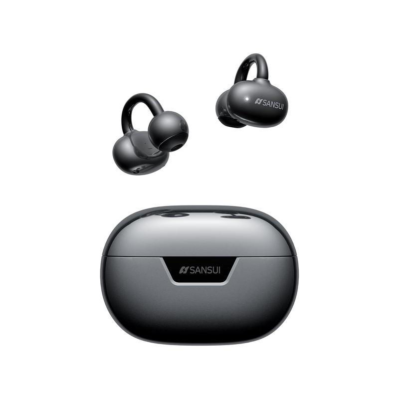 SANSUI Концептуальные открытые Bluetooth-наушники с костной проводимостью и клипсой для спорта