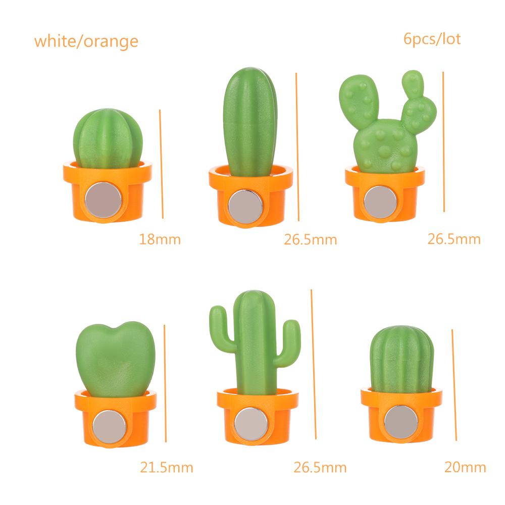 Board Home Decoration Magnetic Stickers Succulent Potted Simulation Cactus Refrigerator Magnet